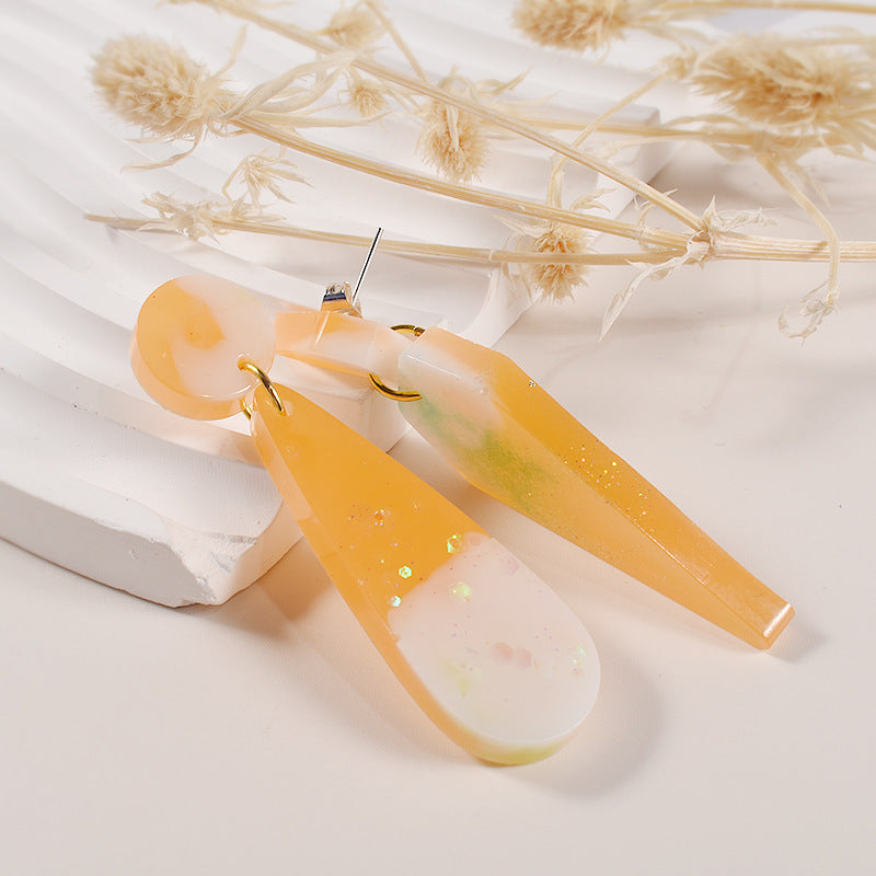 Star And Moon And Teardrop Pendant Silicone Resin Molds