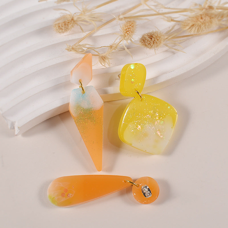 Star And Moon And Teardrop Pendant Silicone Resin Molds